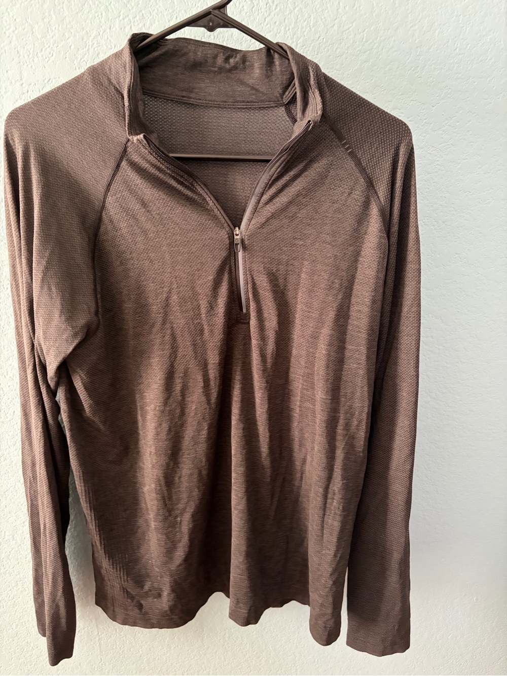 lululemon athletica Men's Quarter Zip Pullover - Black